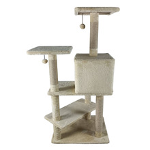 128cm Beige Harriet Cat Tree